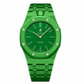 Bioceramic Bracelet Case For AP x Swatch Royal Pop Green Eight