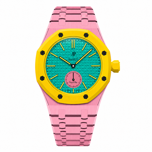 Bioceramic Bracelet Case For AP x Swatch Royal Pop OTG ROZ